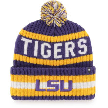 Stickad mössa - Bering '47Brand (LSU Tigers Louisiana State University, Lila)