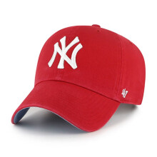 '47 New York Yankees Baseball Cap - Renoverad, Röd/Blå Botten, Röd, Vit, Blå