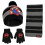 Nintendo Cappello Invernale, Sciarpa e Guanti per Bambini Super Mario per 4-7 Anni Nero/Grigio 1