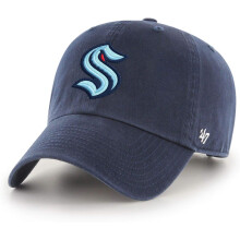 47 NHL Lagfärg Alternativ Primär Logo Justerbar Kappa Pappa Keps, Vuxen En Storlek Passar Alla - Seattle Kraken Navy