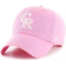47 Brand MLB Rose Pink Justerbar Baseballkeps, Vuxen One Size - Colorado Rockies Rose Pink