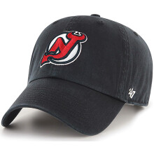 47 NHL Team Color Alternativ Primär Logo Justerbar Kappa, En Storlek Passar Alla - New Jersey Devils Svart