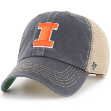 '47 NCAA Trawler Mesh Justerbar Keps, En Storlek Passar Alla (Illinois Fighting Illini)