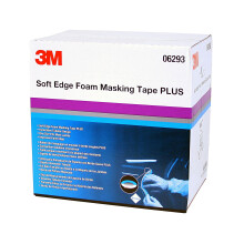 Cinta de Masking de Espuma con Bisel 3M PLUS 06293, Grado Profesional, 21 mm x 49 m