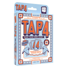 Tap 4, Gioco di carte Strategico, Veloce e Facile da Imparare, Sii il Primo a Liberarti di Tutte le Carte