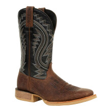(9.5 UK, Acorn/Black Onyx) Durango Mens Rebel Pro Full Grain Leather Cowboy Boots
