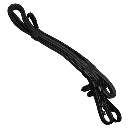 (54in, Black) Collegiate Flexi Grip Reins IV