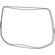 Placa de Protección Externa 3M Speedglas 9100 para Casco de Soldadura, Resistente a Rayones, Paquete de 10