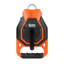 KLEIN TOOLS CHLK150 Heavy-Duty Chalk Reel, 150-Foot, 4:1 Gear Ratio, Chalk Line and Rubber Stopper Top with a Nested Ring Design