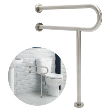 HECASA 24 Inch Handgreep Steunen 304 Roestvrij Staal Toilet Handgreep Badkamer Veiligheidsbalk