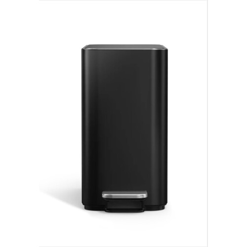 simplehuman Slim Step Abfallbehälter, 9L / 2,4 Gallonen mit Liner Pocket