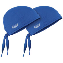 Klein Tools 60180 Kühlbandana, verstellbare Schweißableitung unter dem Helm, 2er-Pack