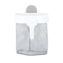 Nuby Caddy per Giocattoli da Bagno - Organizer con Gancio a Ventosa Staccabile - Manico per Raccolta Facile - Rete Resistente