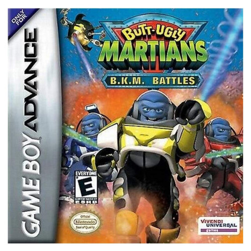 Nintendo Butt Ugly Martians: B.K.M. Battles - Game Boy Advance