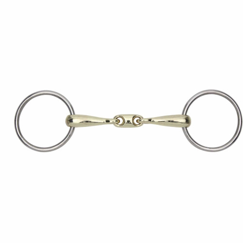 (5in, Brass) Shires Brass Training Horse Bit