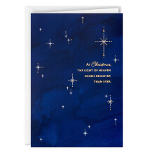 Cartes de Noël Religieuses Hallmark, Lumière du Ciel (16 Cartes et Enveloppes)