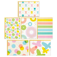 Assortiment de cartes vierges Hallmark, Fleurs de printemps et Papillons (24 cartes avec enveloppes)