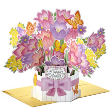 Carte de Pâques Hallmark Pop Up (Bouquet de Fleurs à Exposer)