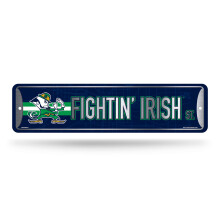 Rico Industries NCAA Notre Dame Fighting Irish - Insegna Stradale in Metallo