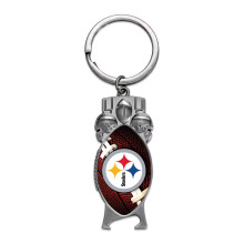 Rico Industries NFL Football Pittsburgh Steelers Apri Bottiglie Scultoreo Portachiavi - Accessorio Auto