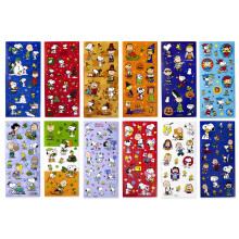 Hallmark Peanuts Aufkleber für Kinder (Packung mit 237 Aufklebern, 12 Blätter) für Ostern, Schule, Halloween und mehr