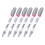 Sharpie Sharpie Oil-Based Paint Marker, Medium Point, Silver Ink, 6 Markers (35560) 1