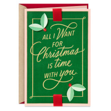 Hallmark Romantisk Julkort (All I Want for Christmas)