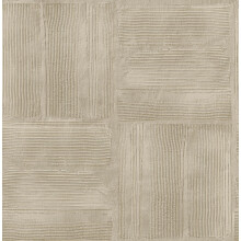 RoomMates Taupe Dimensional Square Plaster Peel and Stick Wallpaper, RMK12681PLW