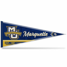 Rico Industries Pennant NCAA Marquette Golden Eagles 12" x 30" - Decorazione per Casa/Stanza