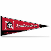 Rico Industries NCAA Northeastern Huskies 12" x 30" Pennant da Parete in Feltro - Perfetto per Casa/Camera/Man Cave