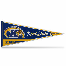 Rico Industries NCAA Kent State Golden Flashes 12" x 30" Väggdekoration Banderoll - Perfekt för Hem/Schäslong
