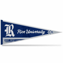 Rico Industries NCAA Rice Owls 12" x 30" Pennant in Felt - Perfetto per Decorare Casa e Man Cave