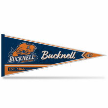 Rico Industries NCAA Bucknell Bison 12" x 30" Felt Pennant - Perfetto per Casa/Stanza/Mancave