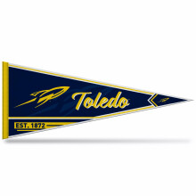 Rico Industries NCAA Toledo Rockets 12" x 30" Pennant - Decorazione per Casa/Stanza/Man Cave