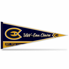 Rico Industries NCAA Wisconsin-Eau Claire Blugolds 12" x 30" Pennant - Decorazione per Casa/Stanza
