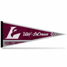 Rico Industries NCAA Wisconsin-La Crosse Eagles Pennant Felt 12" x 30" - Perfezione per Casa/Stanza/Man Cave