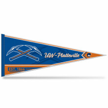 Rico Industries NCAA Wisconsin-Platteville Pioneers 12" x 30" Pennant - Ottimo per Decorazioni Casa