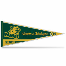 Rico Industries NCAA Northern Michigan Wildcats 12" x 30" Filt Väggdekoration Pennant
