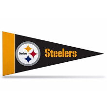 Rico Industries NFL Pittsburgh Steelers 8-Delar 4-Inch x 9-Inch Mini Pennant Set
