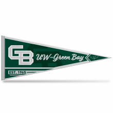 Rico Industries NCAA Wisconsin-Green Bay Phoenix 12" x 30" Pennant - Decorazione per Casa/Stanza/Rifugio