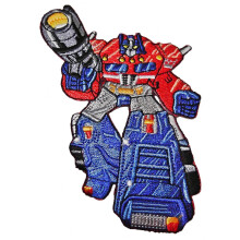 Transformers Optimus Prime 10,5 cm Broderad Järn På Lapp