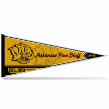 Rico Industries NCAA Arkansas-Pine Bluff Golden Lions 12" x 30" Pennant - Ideale per Decorazioni Casa