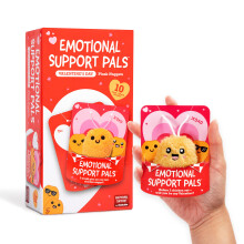 Cartes de soutien émotionnel V-Day par Relatable, peluches de Saint-Valentin, parfaites pour les enfants ou amis