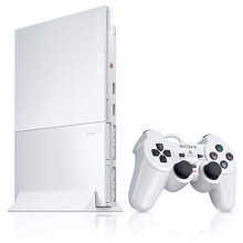 Consola Playstation 2 Slim - Blanca Cerámica (Renovada)
