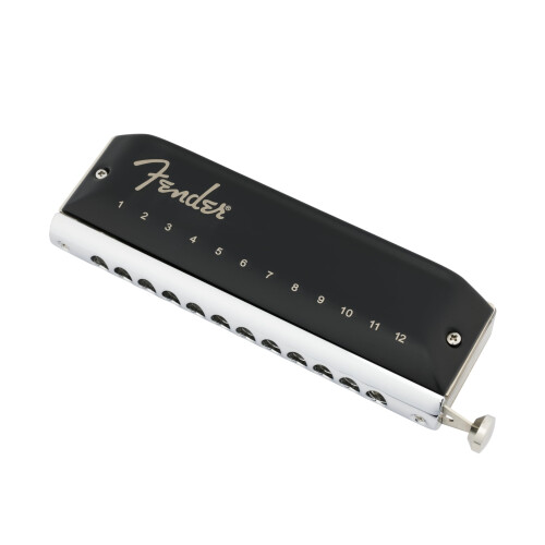Fender Fender Groove Pro Chromatische Harmonica, 12-Gaten, Toonsoort C