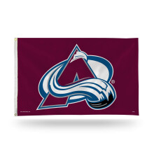 Rico Industries NHL Colorado Avalanche 3-Fot x 5-Fot Enkel Sided Banner Flag