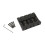 Fender Fender HiMass 4-String Bas Brug Montage Met Messing Zadels, Zwart 1