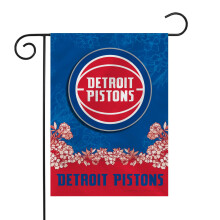 Rico Industries NBA Detroit Pistons Primär 13" x 18" Dubbel Sidig Trädgårdsflagga