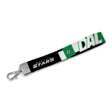 Rico Industries NHL Hockey Dallas Stars Standard Wrist Lanyard Key Chain, Cute Wristlet Strap Keychain Holder for Women Men Car Keys ID Badges Card Wa
