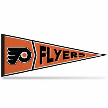 Rico Industries NHL Hockey Philadelphia Flyers Retro 12" x 30" Vilt Wanddecoratie